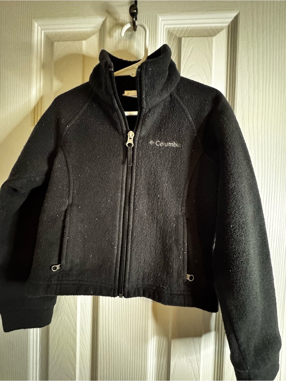 5/$25 EUC Columbia Kids' Black Fleece Jacket Size XXS(4/5)